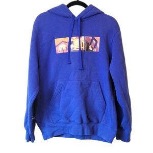 Nike Cobalt Blue Heatwave Logo Hoodie